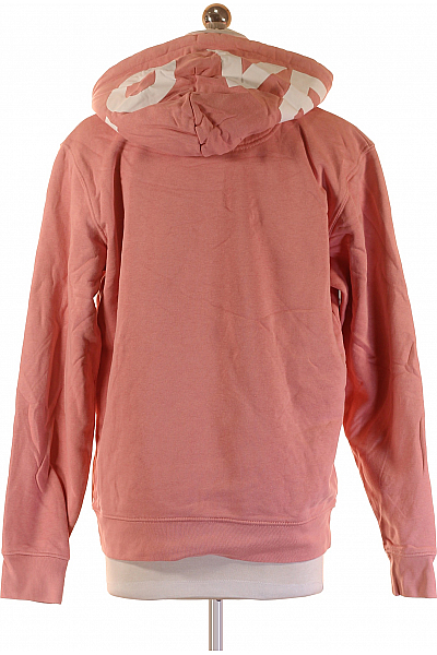 Dámská Mikina Bez Zapínání Růžová Vel. XS