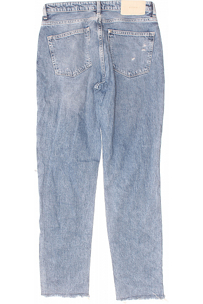 Roztrhané Dámské Džíny Modré Second hand Vel. 36