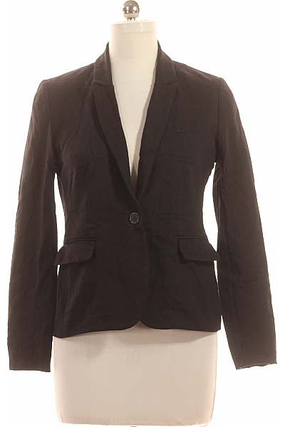 HALLHUBER Dámské Sako Černé Second Hand Vel.  40