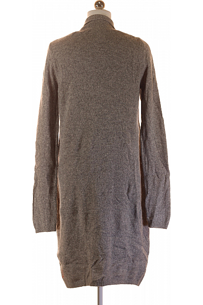 Dámský Cardigan Vlněný Šedý Second hand