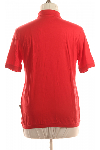 Pánské Tričko s Límečkem Červené PLEIN SPORT Vel. XL