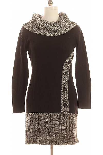  Šaty Pletené Černé