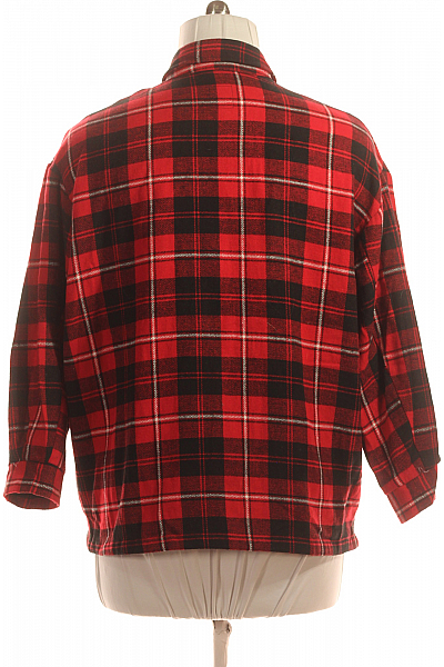 ONLY Dámský Kabát Červený Second hand Vel. L