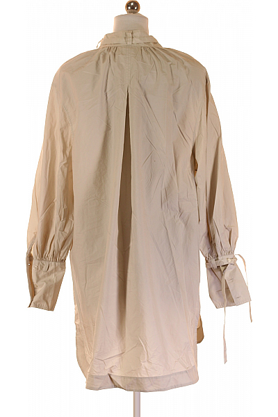 Košilové  Šaty Béžové Vel. S