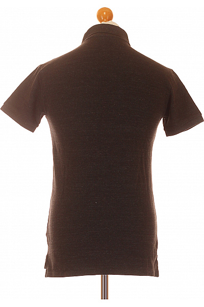 Pánské Tričko s Límečkem Černé Ralph Lauren Vel. M