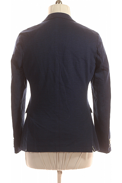 Born With Appetite Pánské Volnočasové Sako Modré Vel. 50