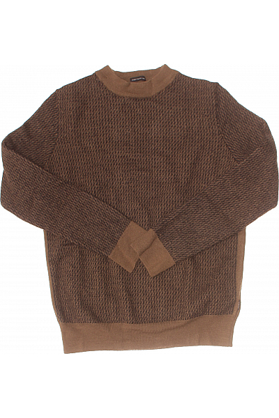 Hugo Boss Chlapecký Svetr Vlněné Khaki