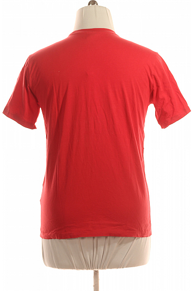 Sportovní Pánské Tričko Červené Champion Vel. M