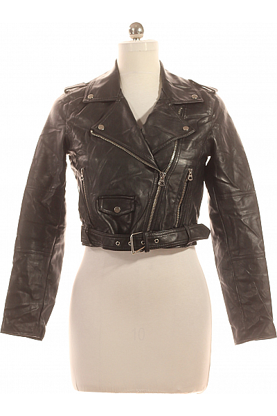 PULL&BEAR Dámská Křivák Černý Vel. M