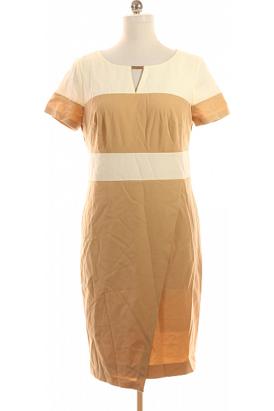 BONPRIX Pouzdrové šaty  Šaty Hnědé Vel. 40