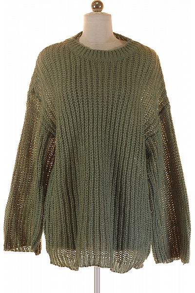 Shein Dámský Pulovr Zelený Vel. S