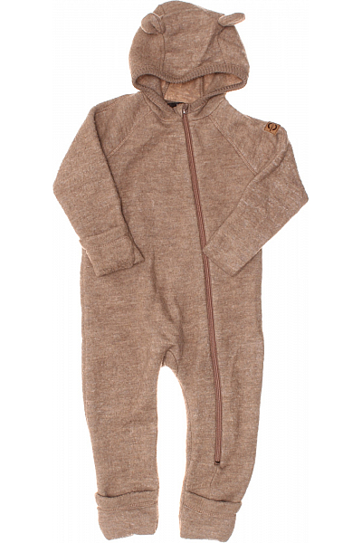  Kombinezon Vlněná Hnědá Mikk-line