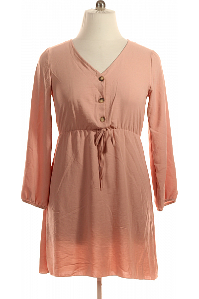 Košilové  Šaty Růžové Vel. L