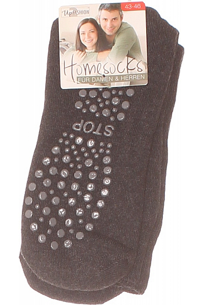  Ponožky Bavlněné Šedé