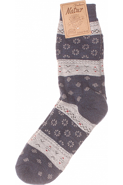  Ponožky Modré Vel. 43-46