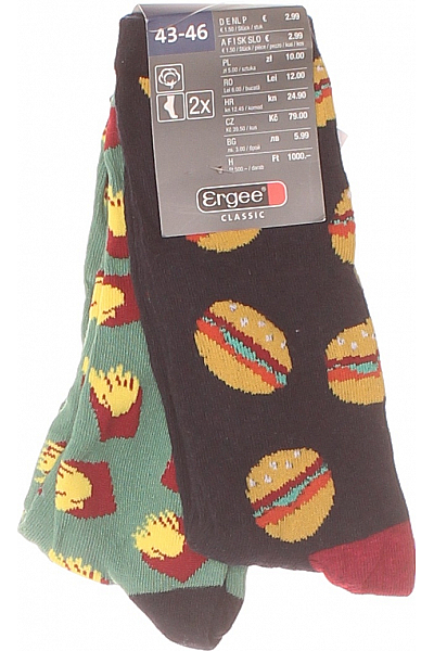  Ponožky Barevné Vel. 43-46