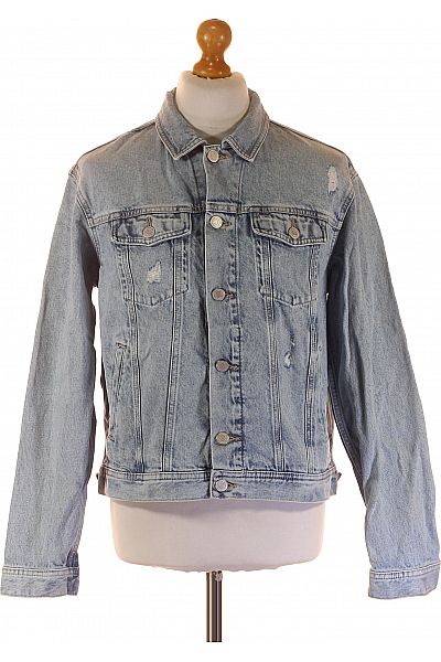 TOMMY HILFIGER Pánská Bunda Modrá Vel. M