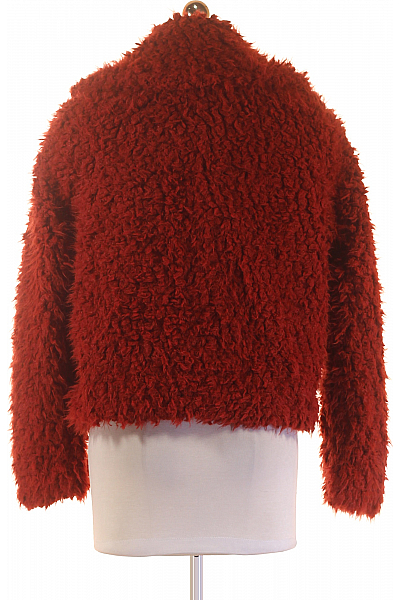 Dámský Kabát Vínový Primark Vel. S