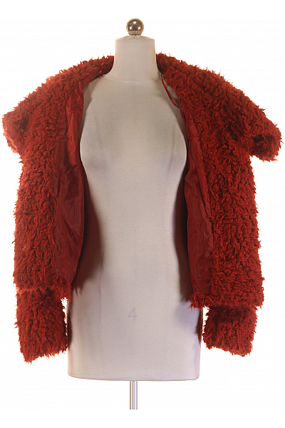 Dámský Kabát Vínový Primark Vel. S