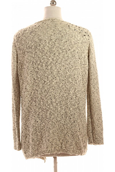 Dámský Cardigan Černobílý Topshop Second hand Vel. +40