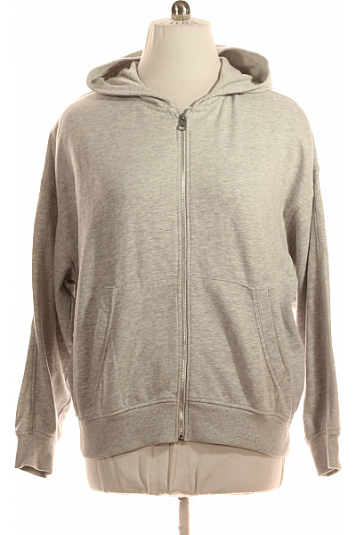 Bershka Dámská Mikina Šedá Second Hand Vel. M