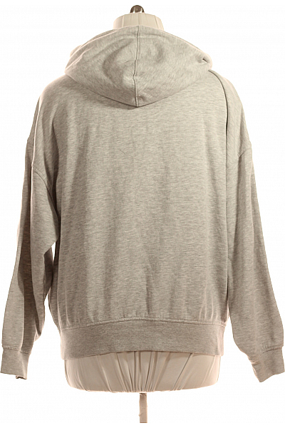 Bershka Dámská Mikina Šedá Second hand Vel. M