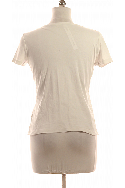 Dámské Tričko Bílé Second hand Vel. M