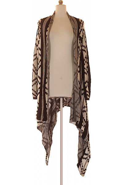 Dámský Svetr Černobílý Second hand Vel. M