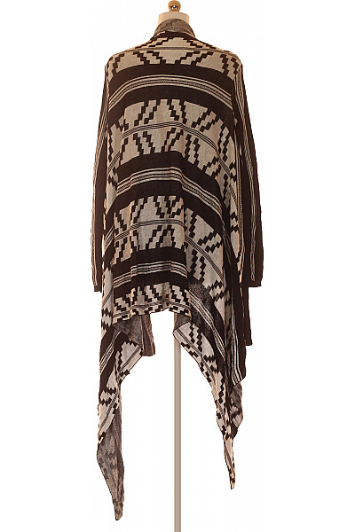 Dámský Svetr Černobílý Second hand Vel. M