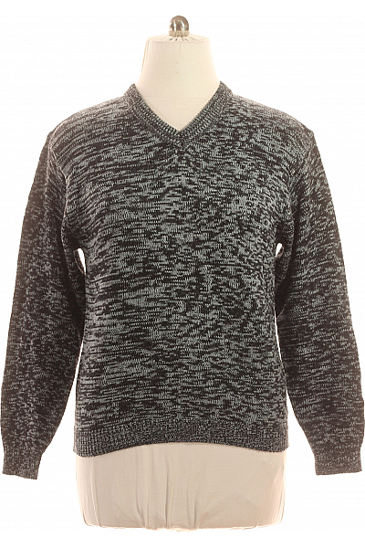 Pánský Pulovr Šedý Vel. M