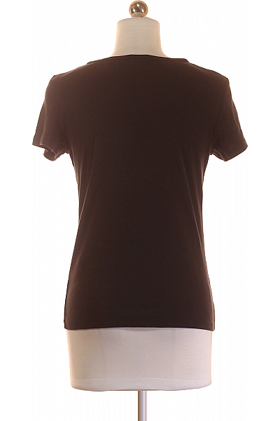 Jednoduché Dámské Tričko Černé LEVIS Vel. S