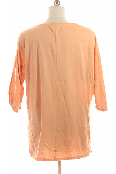 VERO MODA Jednoduché Dámské Tričko Růžové Second hand Vel. L