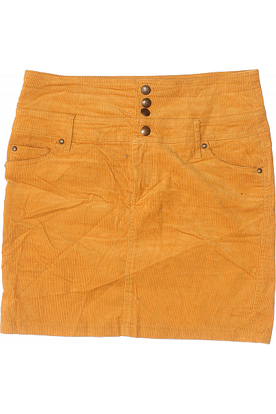 Sukně Žlutá Second hand Vel. 38