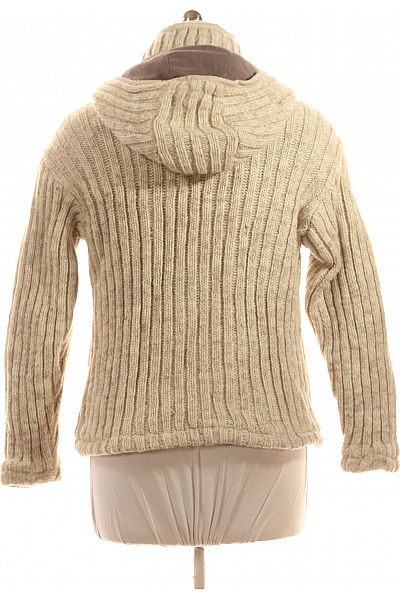 Pánská Přechodné Bundy Vlněná Béžová Naturaline Vel. M