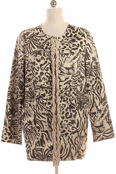 BONITA Krátký Dámský Kabát Černobílý Second hand Vel. 42