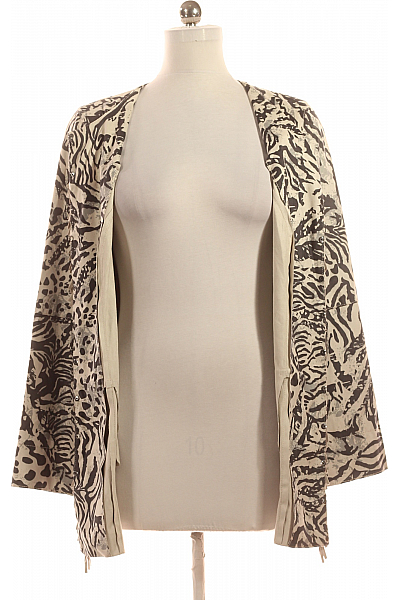 BONITA Krátký Dámský Kabát Černobílý Second hand Vel. 42