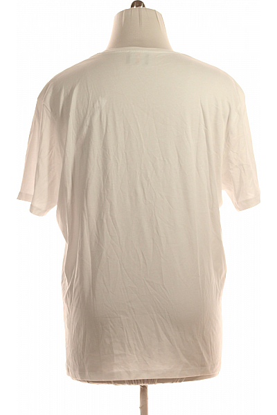 Pánské Tričko Bílé Peuterey Vel. XXXL