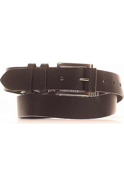  Pásek Kožené Černé Canda