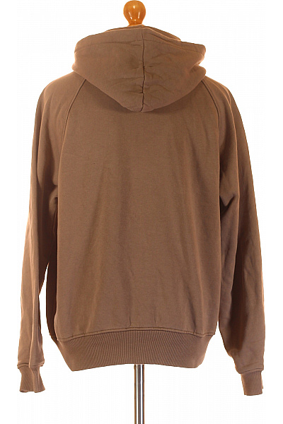 LES DEUX Pánská Mikina Bez Zapínání Hnědá Vel. M
