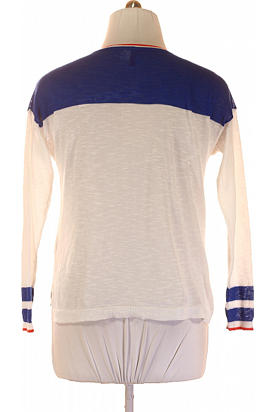  Halenka Pletená Bílá Second hand Vel.  L