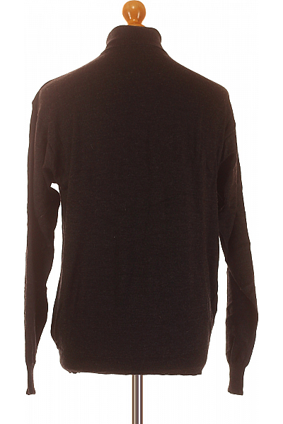 Pánský Rolák Vlněný Černý Vel. M