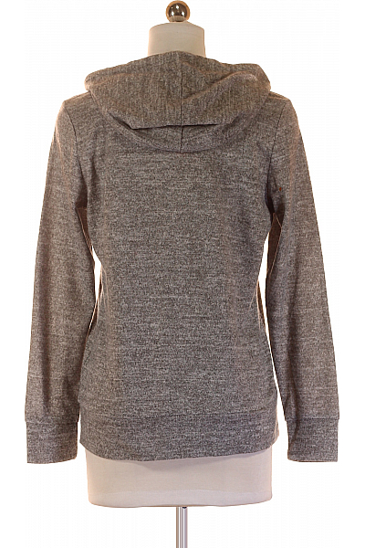 Dámská Mikina Rozepínací Šedá Vel. S