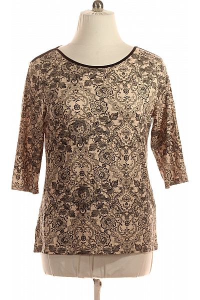 Dámské Tričko S Potiskem Barevné Vel. 46