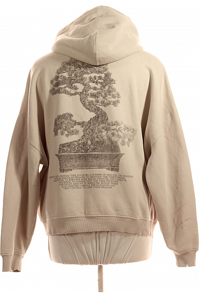 Dámská Mikina Béžová Second hand Vel. XL