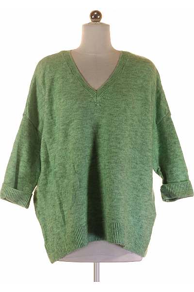 VERO MODA Dámský Svetr Zelený Second Hand Vel. S
