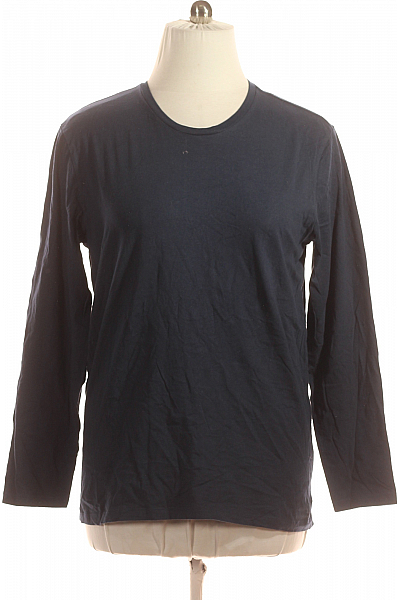 Pánské Tričko Modré Tchibo Vel. L