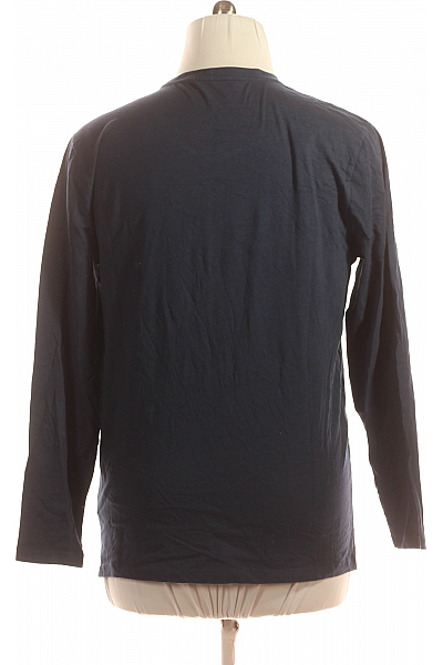 Pánské Tričko Modré Tchibo Vel. L