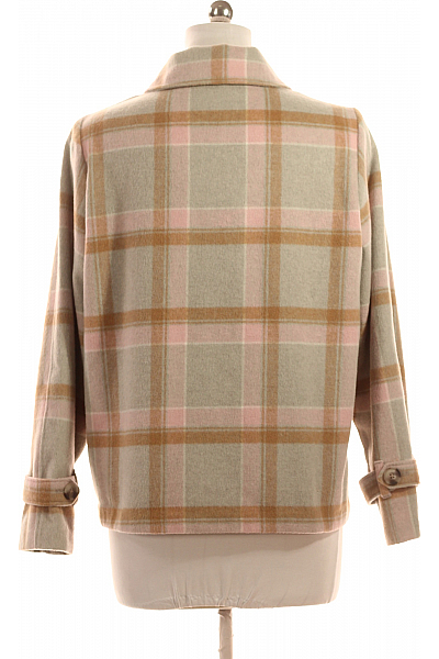 Krátký Dámský Kabát Barevný VERO MODA Second hand Vel. M