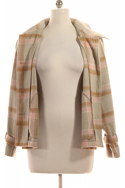 Krátký Dámský Kabát Barevný VERO MODA Second hand Vel. M