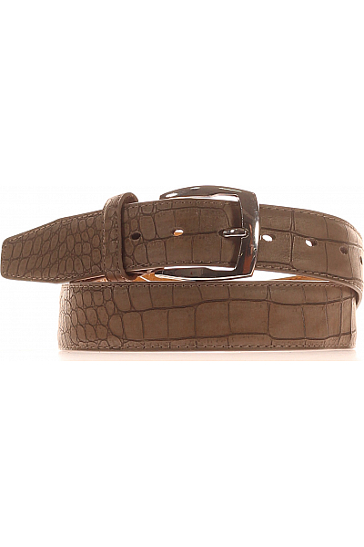 Pásek Kožené Béžové